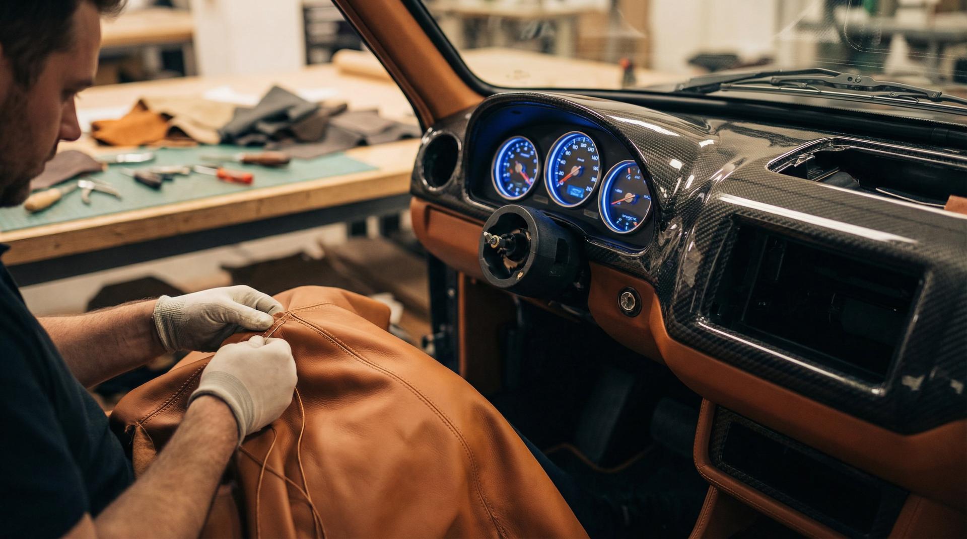 视频教程 - 豪华内饰手工定制改装